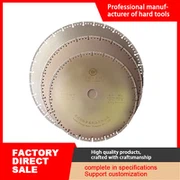 لکڑی کے دھاتی پتھر کو کاٹنے کے لئے بلیڈ دیکھا